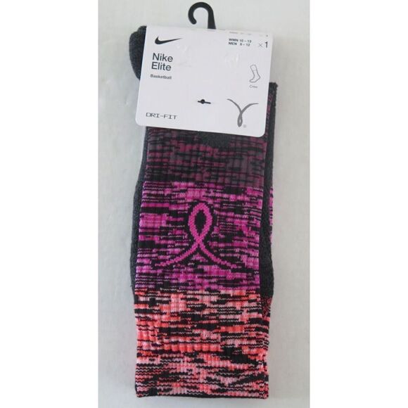 COPY - Nike Elite DR1864 Unisex Sz L Men's 8-12 Women's 10-13 Kay Yow Bball Cre… - Picture 1 of 6
